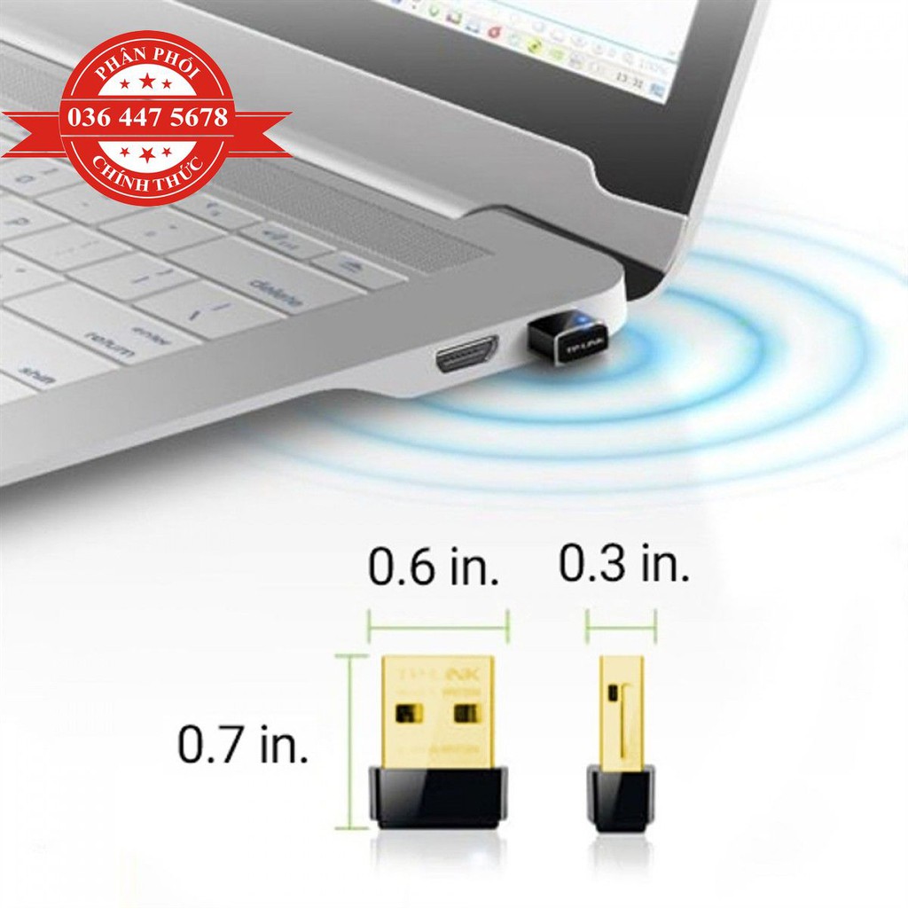TP-Link N 150Mbps USB Bộ thu WiFi Siêu nhỏ gọn- TL-WN725N - Hàng Chính Hãng | WebRaoVat - webraovat.net.vn