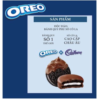 Bánh Quy Oreo Phủ Sôcôla Sữa 50g