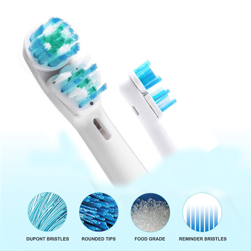 Set 4 đầu thay thế ORAL-B thích hợp cho bàn chải đánh răng điện