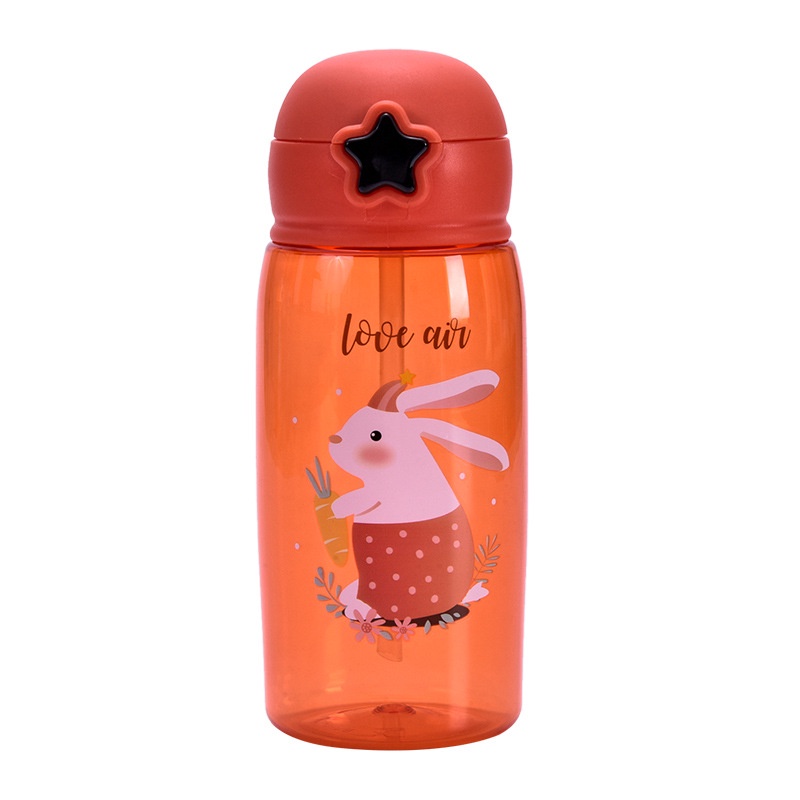 Bình nước cute họa tiết động vật hoạt hình