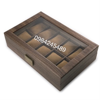 Hộp Đựng Đồng Hồ 10 Da Cao Cấp