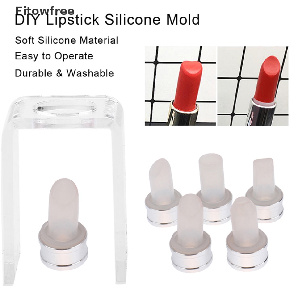 Bộ 3 khuôn tự làm son môi đường kính 12.1mm tiện dụng