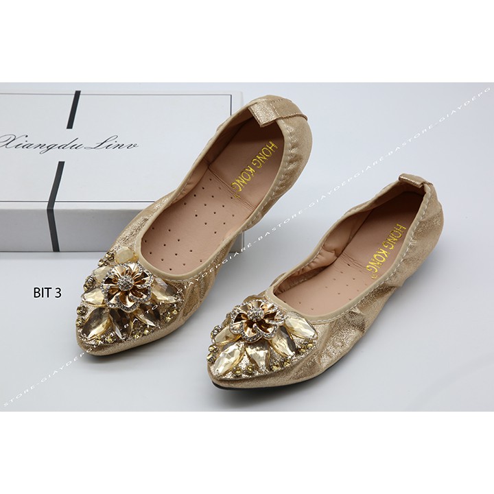 GIÀY BÚP BÊ ĐÍNH ĐÁ SANG CHẢNH | BigBuy360 - bigbuy360.vn