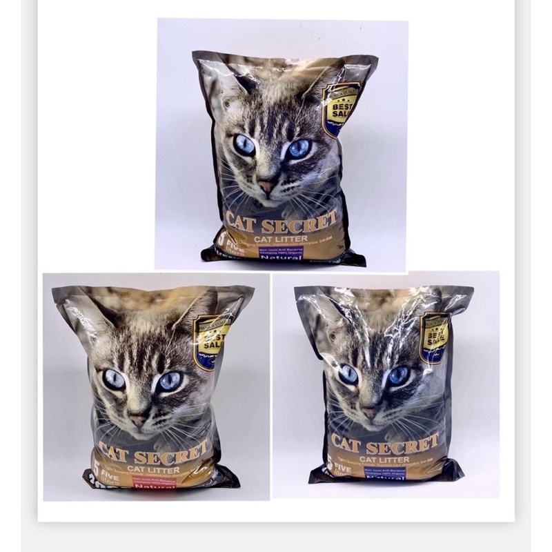 Cát Vệ Sinh Cho Mèo Secret Siêu Vón Khử Mùi Tuyệt Đối