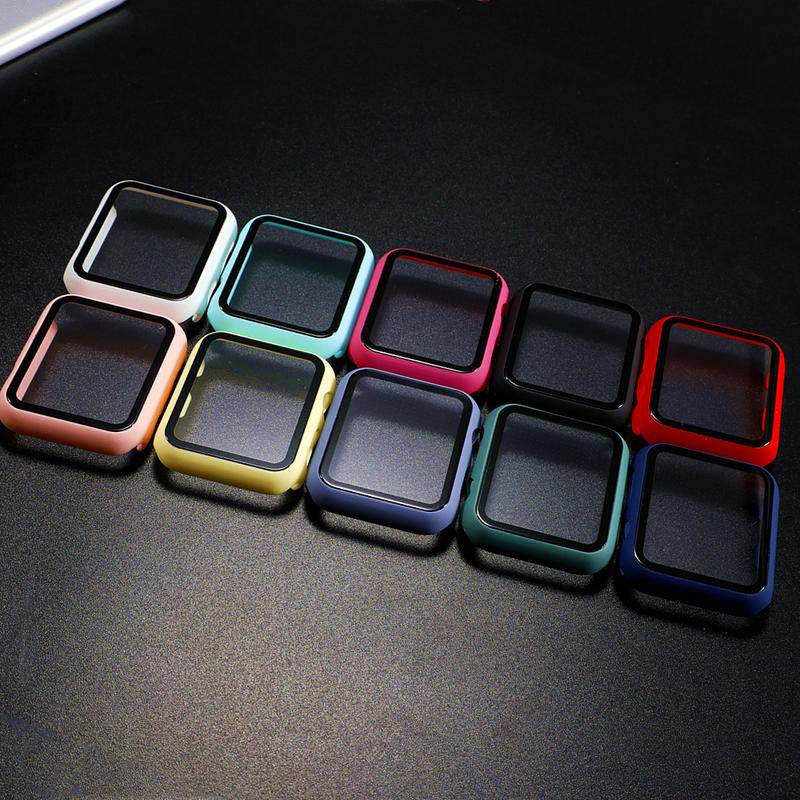 Ốp mặt đồng hồ thông minh bảo vệ cho Apple Watch 44mm 40mm 42/38mm Series 5 4 3 2 Se 6