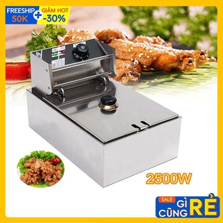 Bếp chiên đơn nhúng điện 6L tiết kiệm dầu