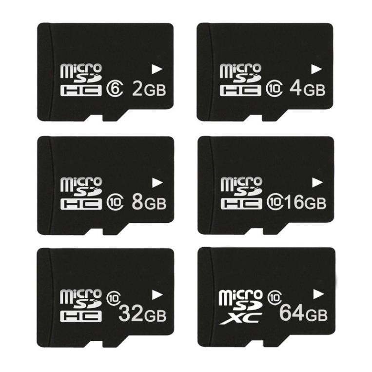 Thẻ nhớ Micro SD 32G/64G/16G/128G/8G/4G/2G - tốc độ cao chuyện dụng cho Camera, Smartphone, loa đài, BH 2 năm 1 đổi 1