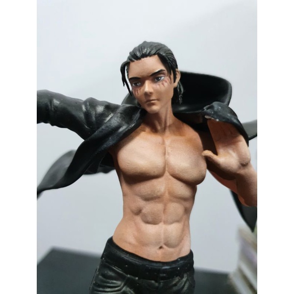 Đồ chơi nhân vật - Mô hình Attack On Titan hình Eren Yeager cao 20cm resin 3d