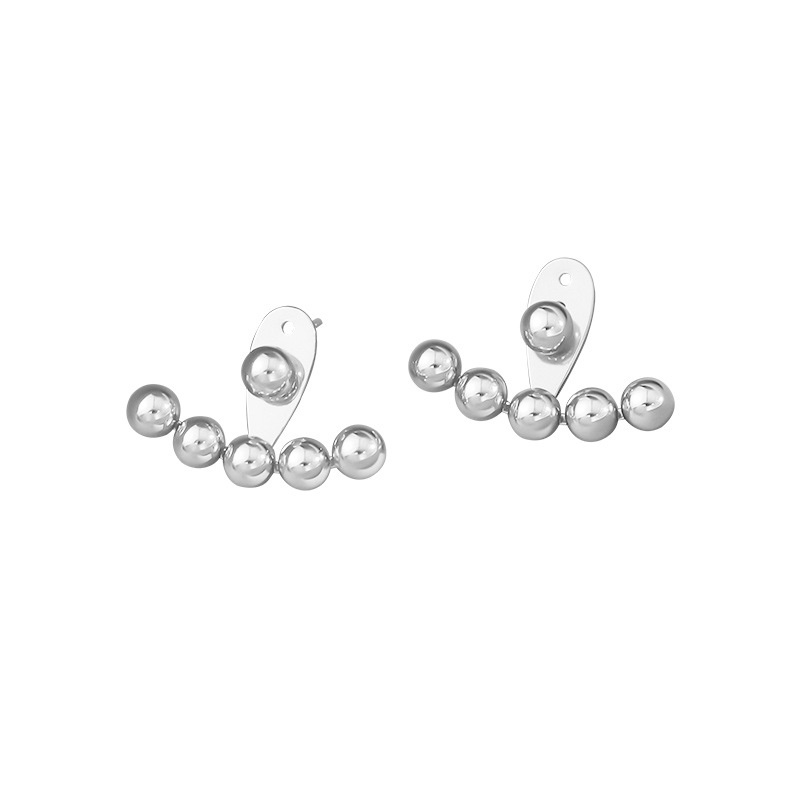Khuyên tai bằng thép titan không nhảy cảm thời trang phong cách âu mĩ cá tính