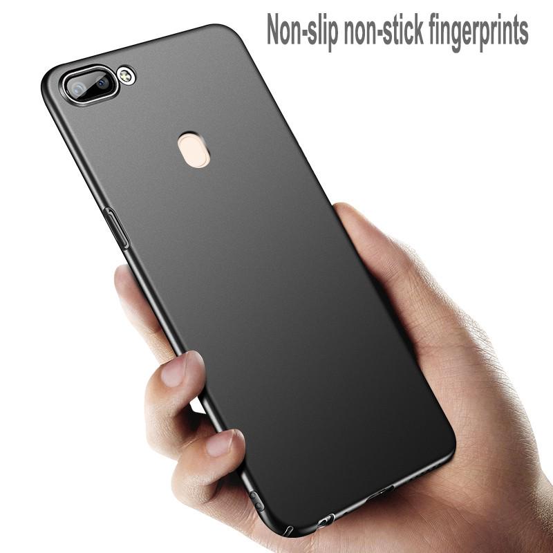 Ốp điện thoại siêu mỏng sang trọng cho OPPO A3S A5 F1s F3 F5 F7 F9 Realme 2