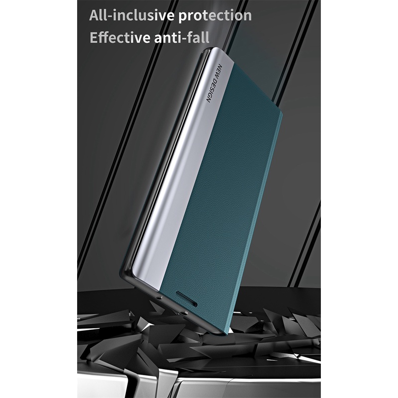 Ốp Điện Thoại Da Nắp Gập Từ Tính Sang Trọng Dành Cho Redmi Note 8 Pro 8T Note 9 9s 9 Pro Max