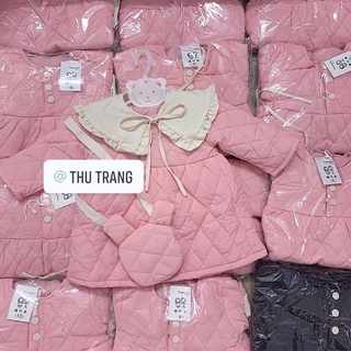 Áo phao xốp baby doll cho bé gái