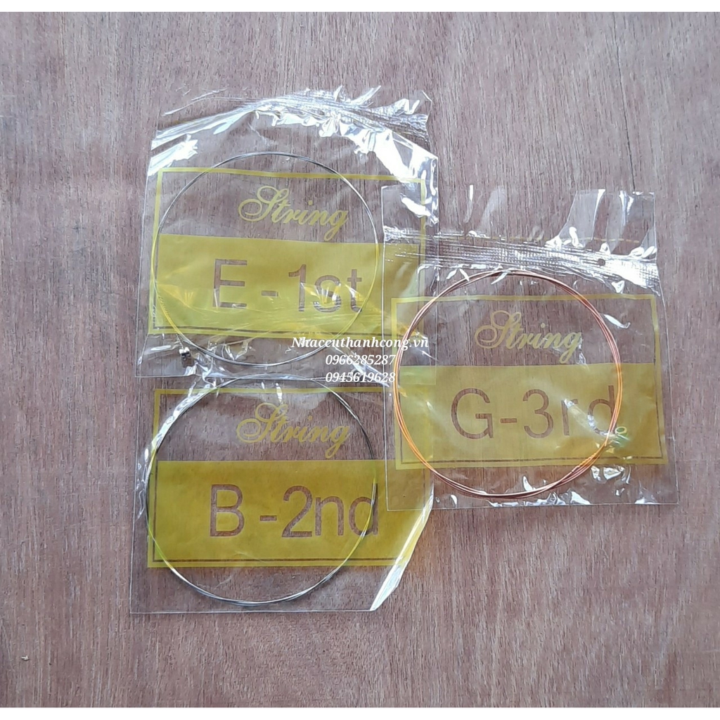 Combo 3 dây lẻ guitar số 1, số 2, số 3