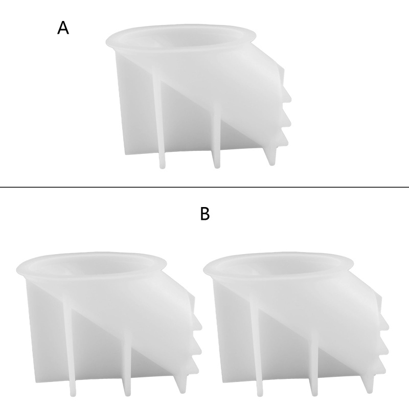Khuôn Silicone Làm Giá Đỡ Sách Bằng Pha Lê Epoxy Độc Đáo