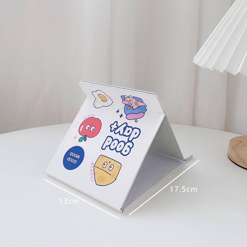 Gương gập giấy  gọn gàng cứng cáp phong cách nhật bản đáng yêu
