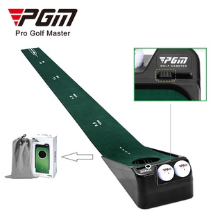 Pgm Phong cách mới 2.5M Mini cầm tay chơi gôn có màn hình quỹ đạo tự động trả lại kích thước lỗ điều chỉnh thiết kế độ dốc