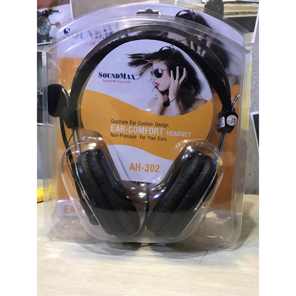 TAI NGHE AH302 CÓ VOICE MIC