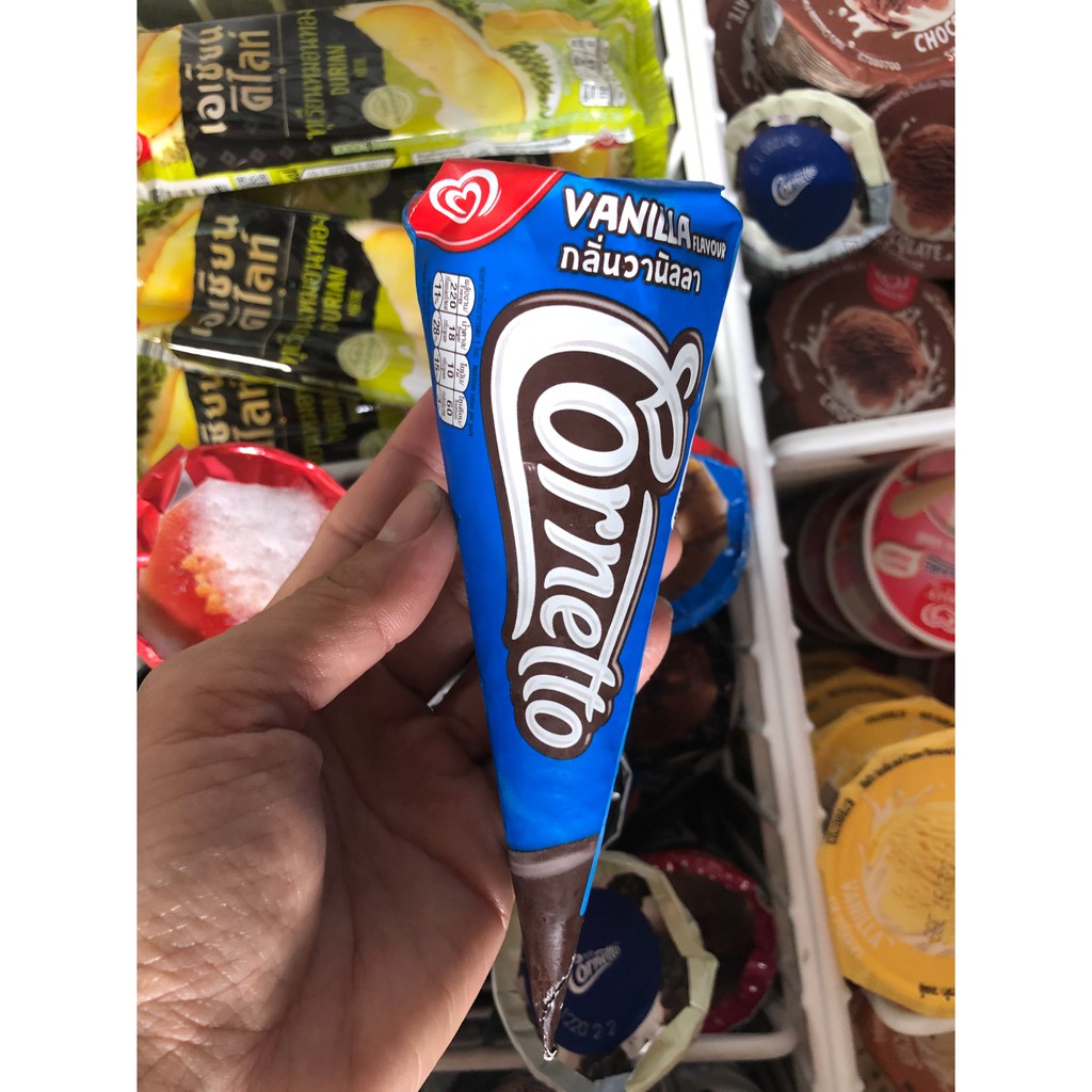 Kem ốc quế Cornetto Vani