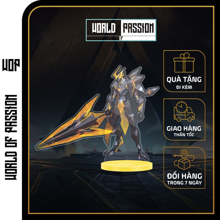 Mô Hình Nhân Vật Triệu Vân Kỵ Sĩ Tận Thế Trong Game Liên Quân Mobile
