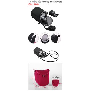 Túi chống sốc cho máy ảnh microless
