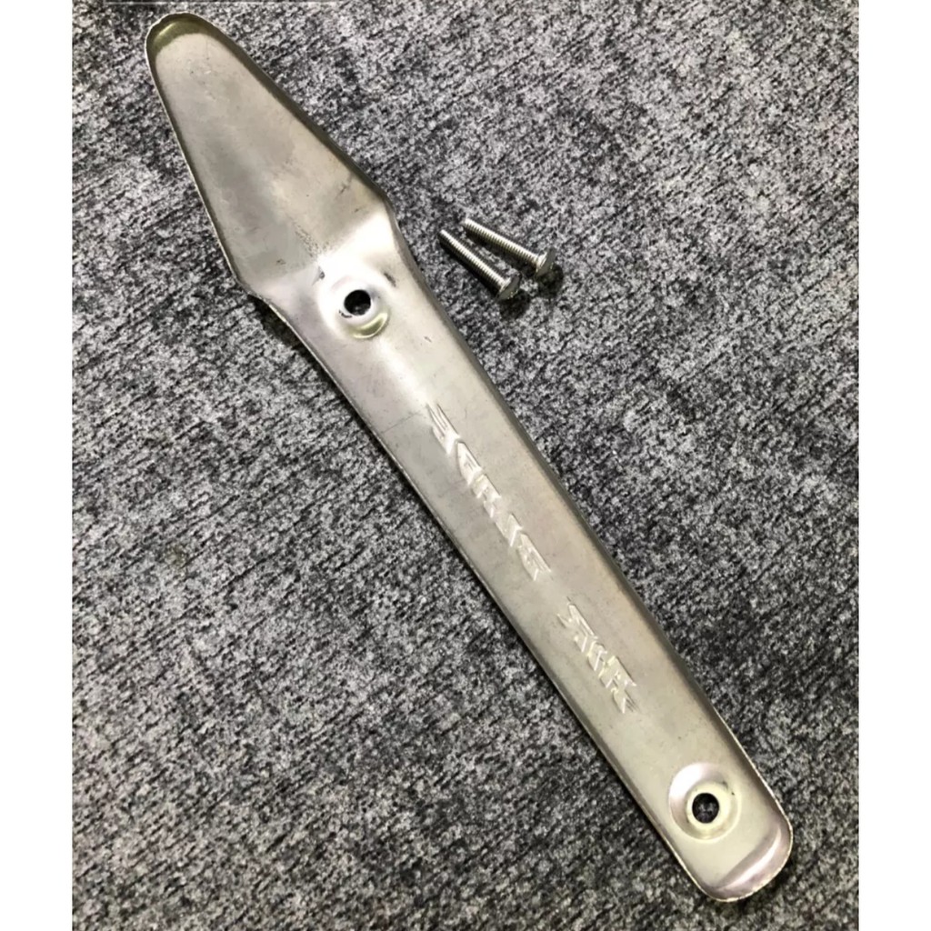 ỐP MŨI TÊN CHE PÔ AIR BLADE 2008-2010 INOX - CÓ KÈM ỐC