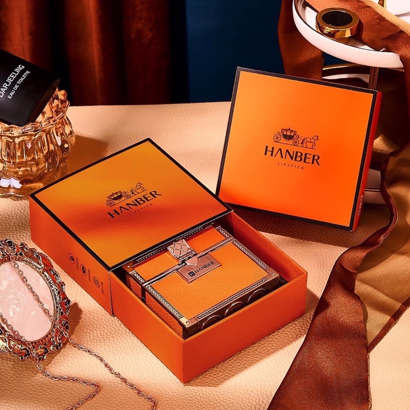 Set 3 son thỏi lì nội địa trung, set son HANBER