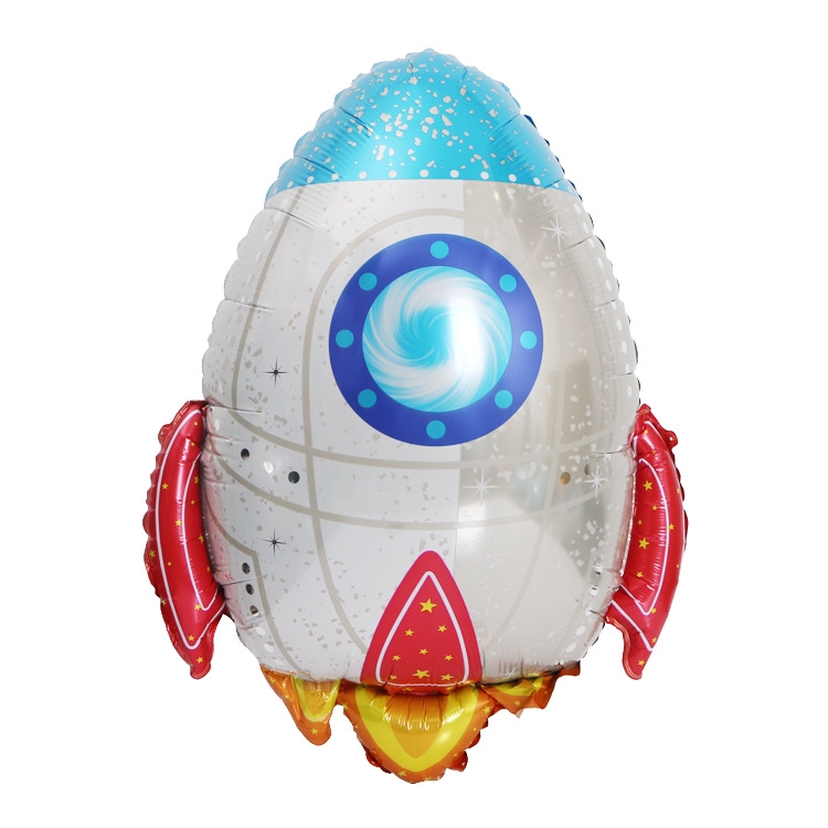 Set 5 bong bóng lá nhôm hình phi hành gia dùng trang trí tiệc sinh nhật cho bé