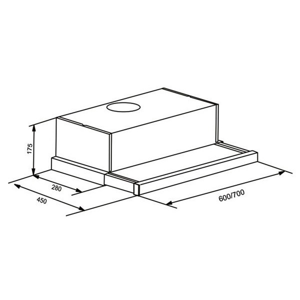 Máy hút mùi Faster SYP 7222-70cm,âm tủ-máy hút khói ,khử mùi nhà bếp,đẹp,bền,chính hãng,giá rẻ-bảo hành 36 tháng