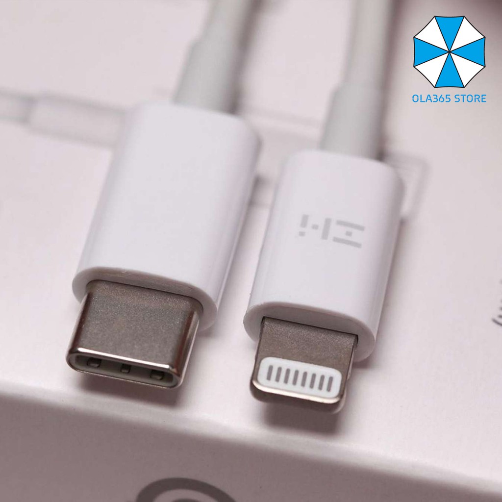 Cáp sạc nhanh USB Type-C to Lightning ZMI Xiaomi cho iPhone, iPad