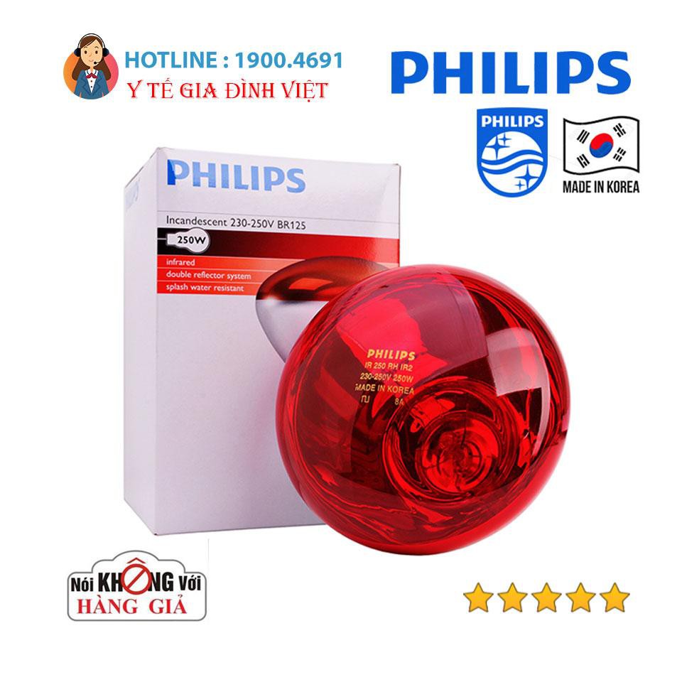 ⚡️Chính hãng⚡️ BÓNG ĐÈN HỒNG NGOẠI PHILIP 250W