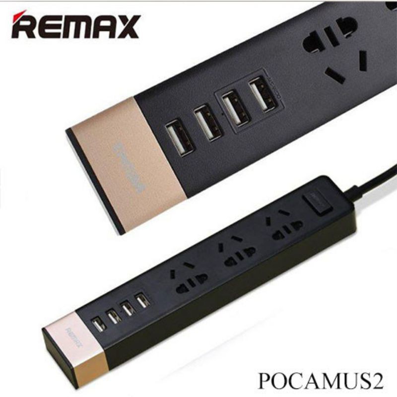 Ổ Cắm Điện Remax RU-S2 Chính Hãng