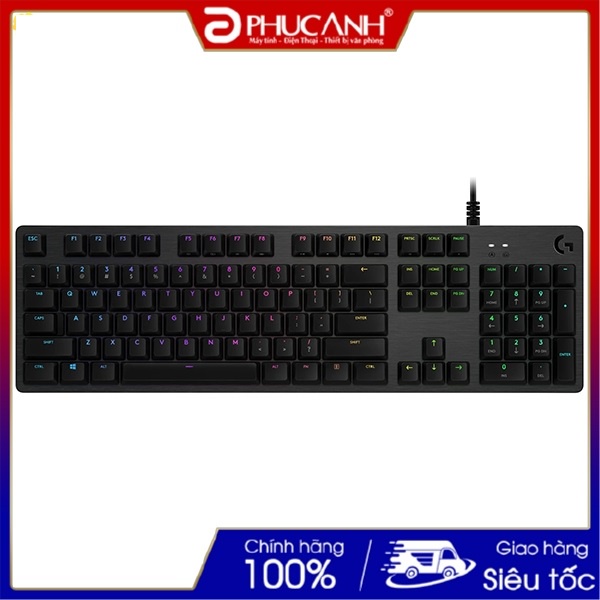 Bàn phím cơ Logitech G512 Carbon RGB (GX Brown Tactile)