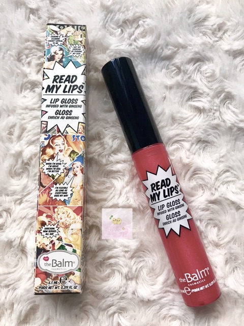 Son Bóng The Balm Read My Lips - Lip Gloss