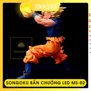Mô Hình Songoku Bắn Chưởng MOD LED