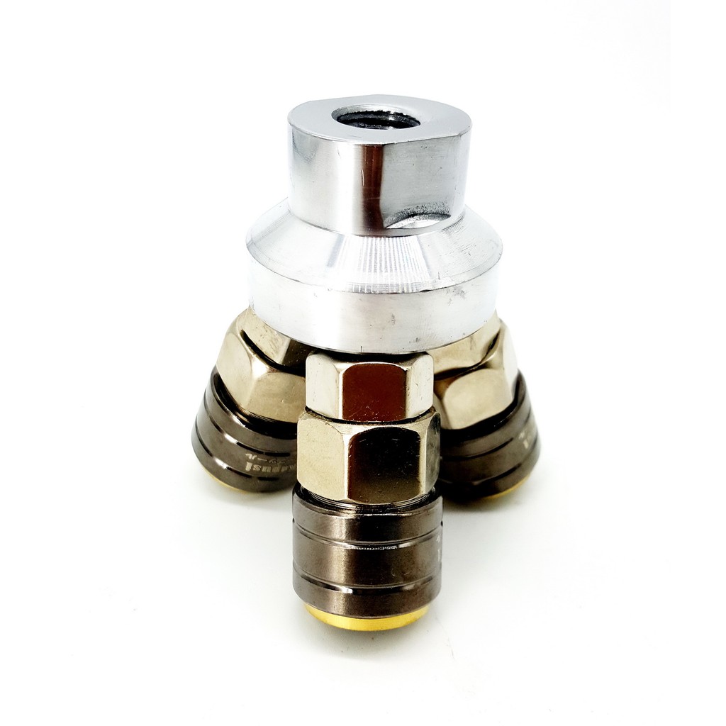 ĐẦU NỐI HƠI NHANH TỰ ĐỘNG 3 CHIA TRÒN CAO CẤP KAPUSI CAO CẤP