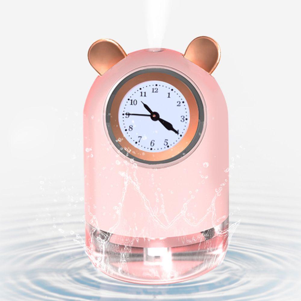 Máy Phun Sương Tạo Ẩm Hình Đồng Hồ Dễ Thương