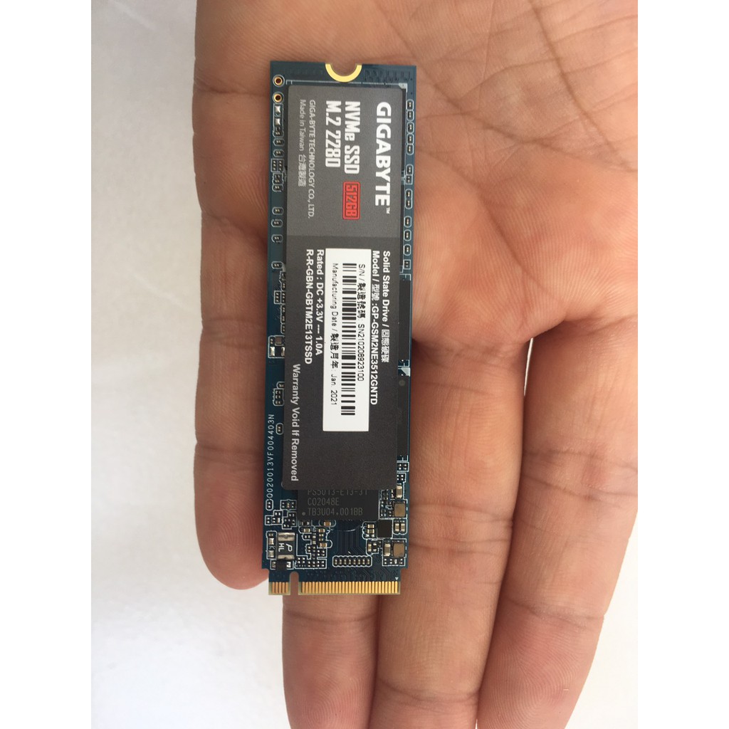 [Mã 153ELSALE2 giảm 7% đơn 300K] SSD 512gb Gigabyte M2 2280 NVMe PCIe 1700/1550MB/s - Viễn Sơn phân phối