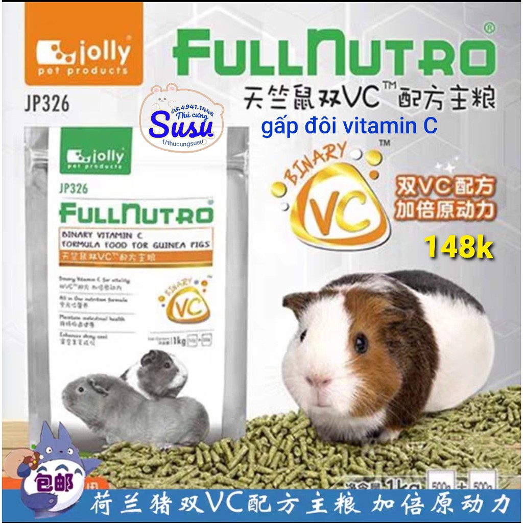 Cỏ nén Cho Bọ Gấp Đôi Vitamin C - JP326- Jolly