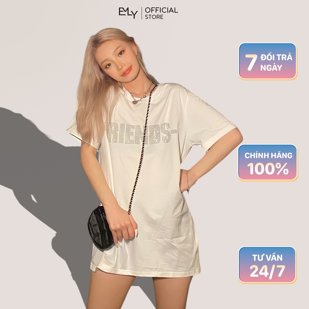 Áo thun nữ tay ngắn nữ form rộng Emilyshop ulzzang