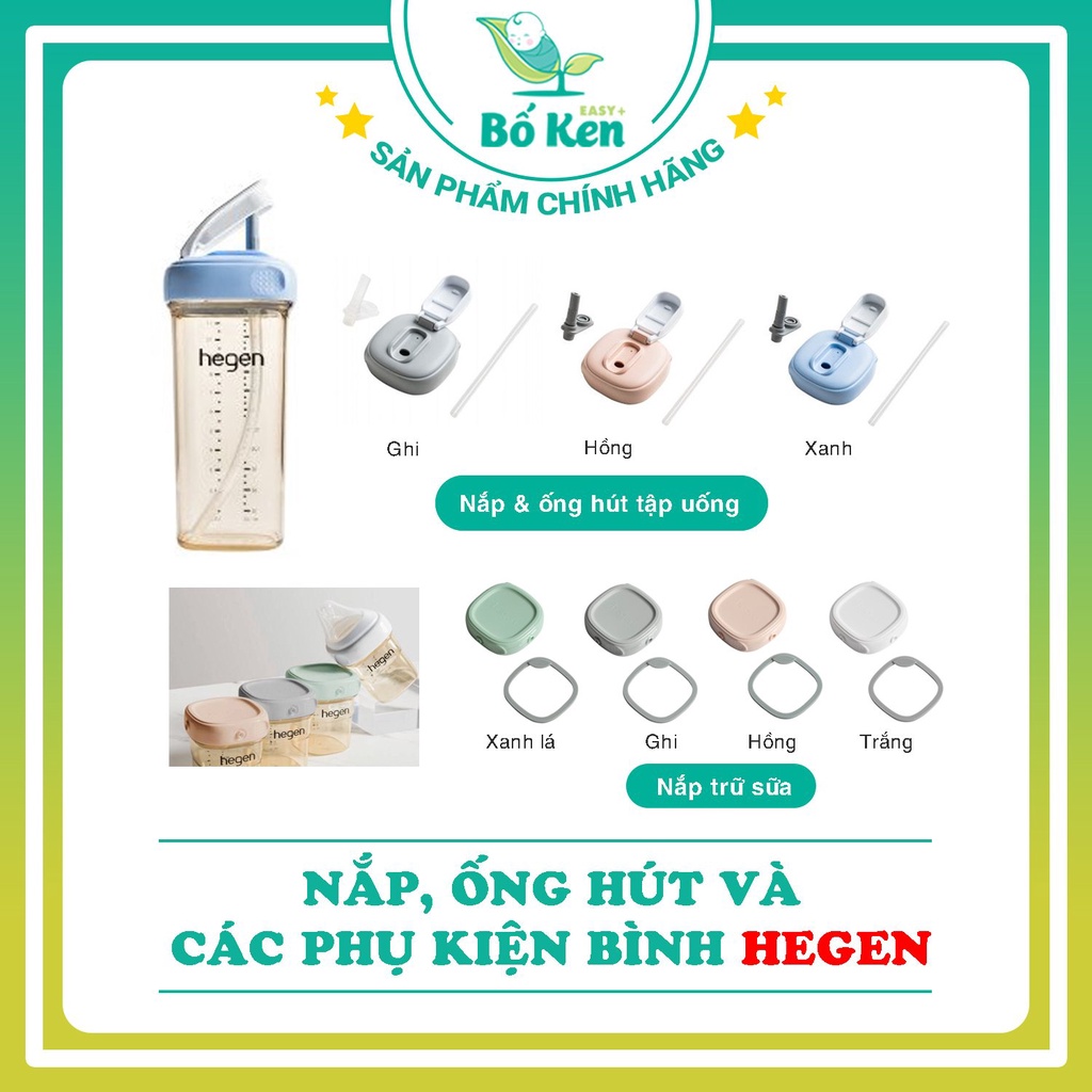 Shop Bố Ken Nắp & Ống hút và các phụ kiện bình Hegen