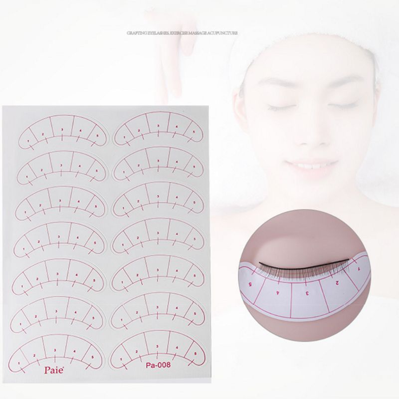 Set Lông Mi Giả Kèm Đầu Ma Nơ Canh Phẳng Dùng Luyện Tập Trang Điểm Mắt YOUYO