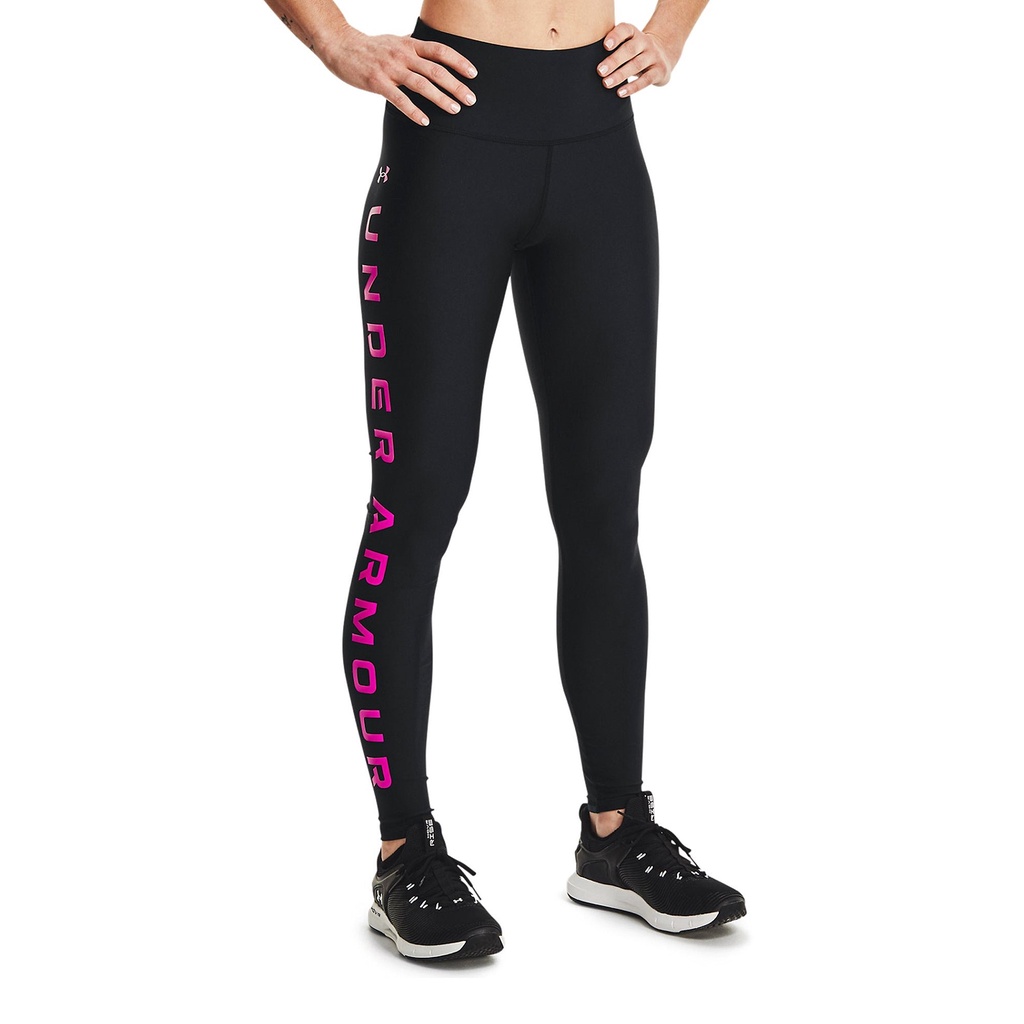 Quần legging thể thao nữ Under Armour HeatGear® No-Slip Waistband Branded Full-Length - 1361046-002