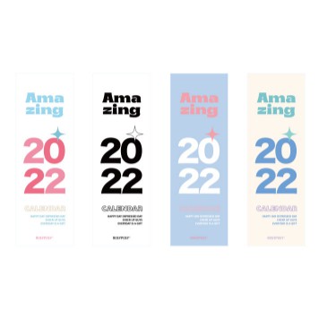 Lịch để bàn kèm dây treo 2022 sáng tạo Lịch xé treo tường kèm sticker dán DIY thiết kế độc đáo - MyNa Mart