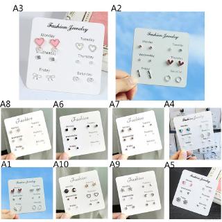 Đôi Bông Tai Hình Hoa Tuyết Kiểu Dáng Trẻ Trung Cho Nữ