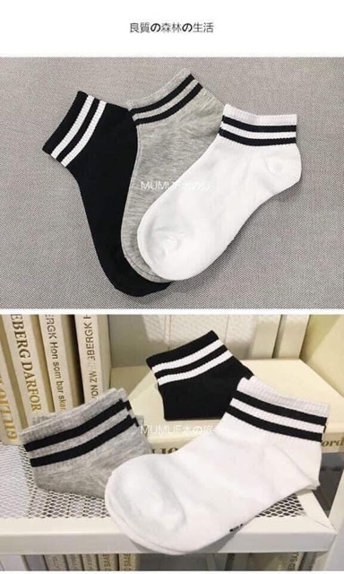 Tất kẻ cổ siêu hot dành cho cả nam và nữ( 3 màu)