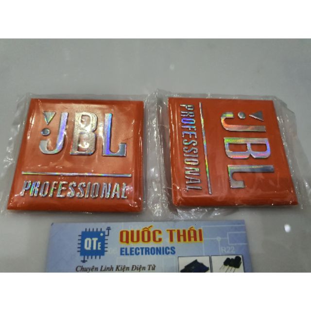 [Mã ELHACE giảm 4% đơn 300K] Tem loa JBL màu cam (1 cặp)