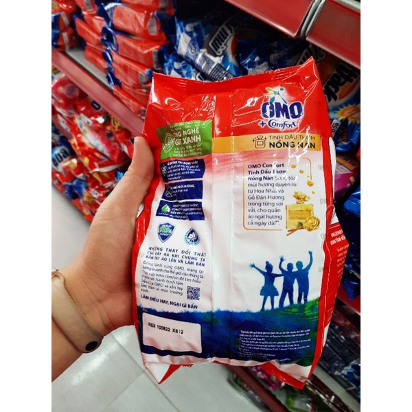 Bột giặt OMO COMFORT tinh dầu thơm tinh tế 350G/700G