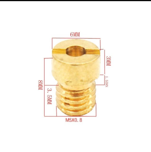 Giclo Chính Giclo Phụ Van tiết lưu bông mai ga tròn ga dẹp