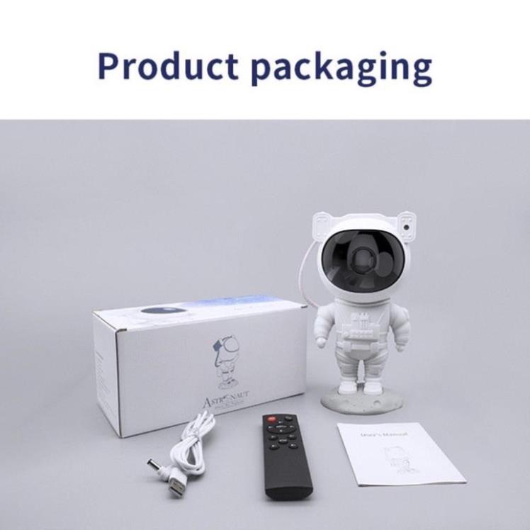 Đèn LED Phi Hành Gia, Đèn Chiếu Ngàn Sao Galaxy Thiên Hà, Đèn Trang Trí, Đèn Phòng Bay