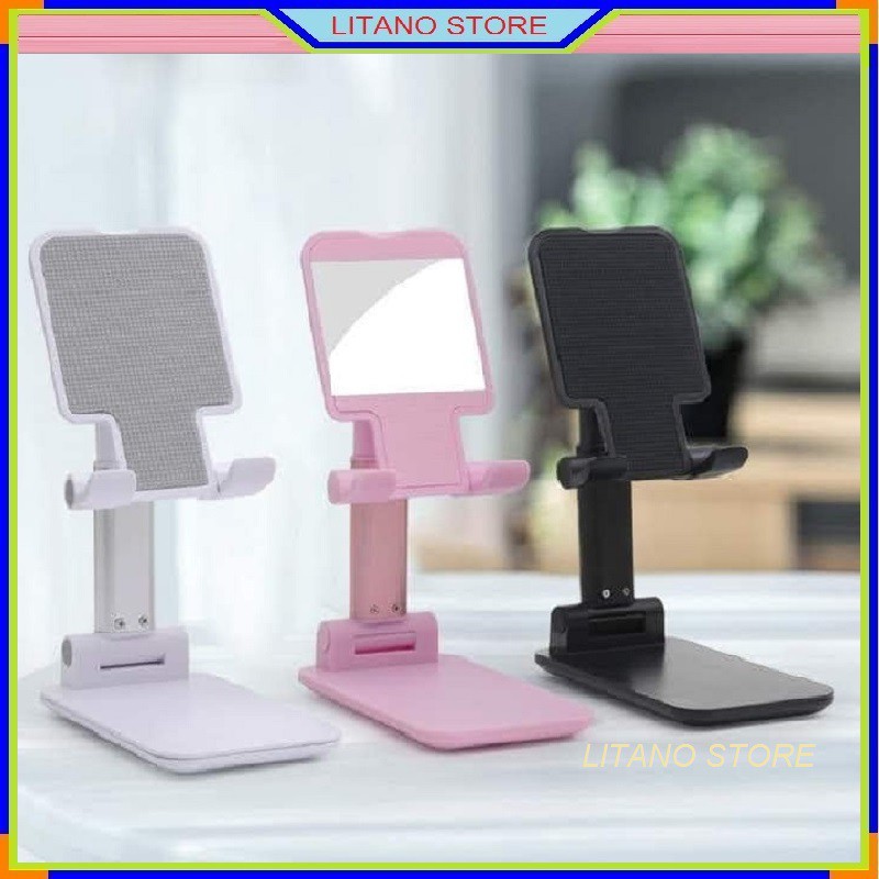 Chân Giá Đỡ Điện Thoại Ipad Gấp Gọn Có Thể Điều Chỉnh Mọi Tư Thế